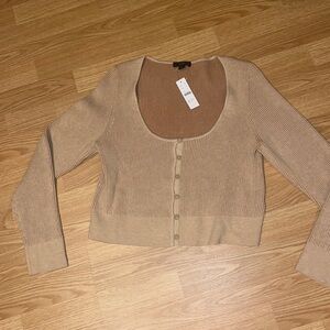 J. Crew cropped cardigan size XL new with tags